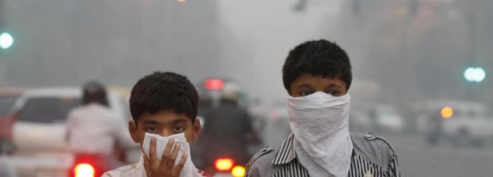 India Air Pollution Detrimental To Kids’ Health | Financial Tribune